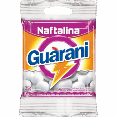 NAFTALINA BOLAS 25G GUARANI