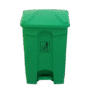 LIXEIRA C/ PEDAL 50L VERDE PERFECT