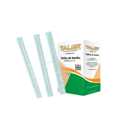 PALITO DENTAL C/1000UN BAMBU