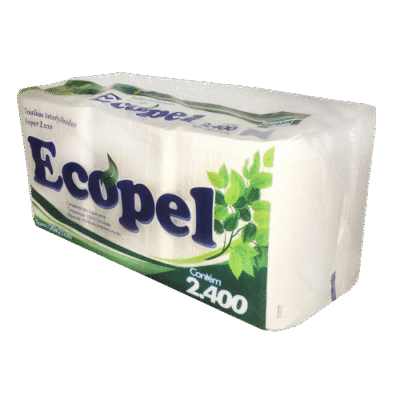 PAPEL TOALHA 20X21 C/2400Fls LUX ECOPEL