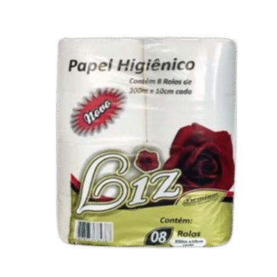 PAPEL HIG LIZ PREMIUM 8X300M PERFIL