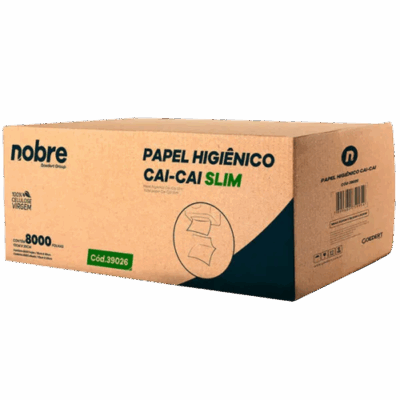 PAPEL HIG CAICAI SLIM 8000FLS NOBRE
