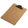 PRANCHETA MDF A4 CLIP PLASTICO ACRIMET