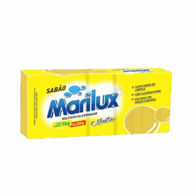 SABAO EM BARRA AMARELO C/5 180GR MARILUX