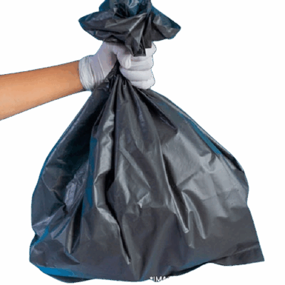 SACO P/LIXO 100L PT REFORÇADO 5KG REALPLAST