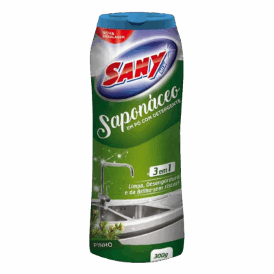 SAPONACEO EM PO PINHO 300GR SANY