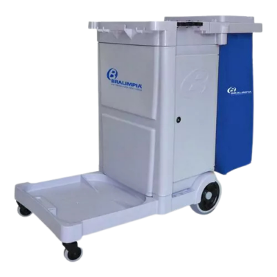 CARRO FUNCIONAL GUARD BOLSA AZUL BRALIMPIA