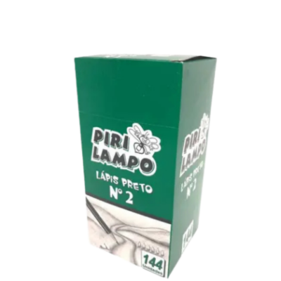 LAPIS PRETO REDONDO N2 PIRILAMPO