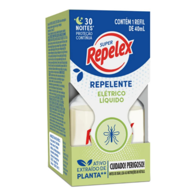 REFIL P/ REPELENTE ELETRICO 40ML REPELEX