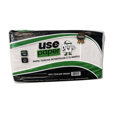 PAPEL TOALHA 20X21 C/2400F USEPAPER